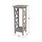 International Concepts Rectangle 30 in X-Sided Plant Stand, 12 W, 12 L, 30 in H, Wood, Washed Gray Taupe OT09-3070X - alternate 5